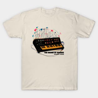 modular synthesizer offset graphic T-Shirt